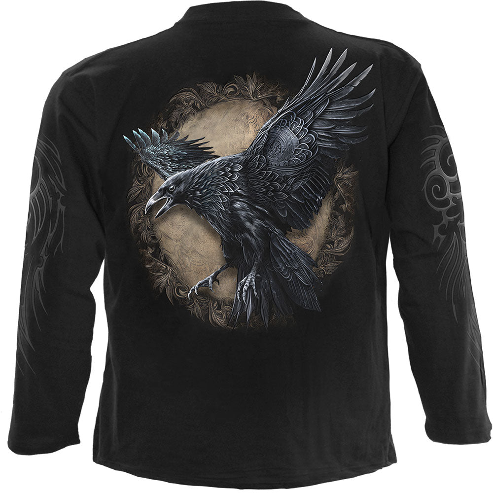 Spiral - RAVEN WISE - Longsleeve T-Shirt Black product image 4