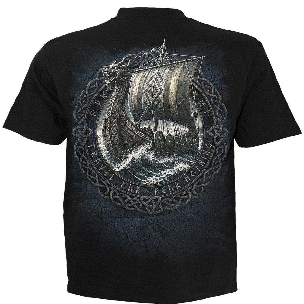 Spiral - VIKING NORSEMAN - T-Shirt Black product image 2