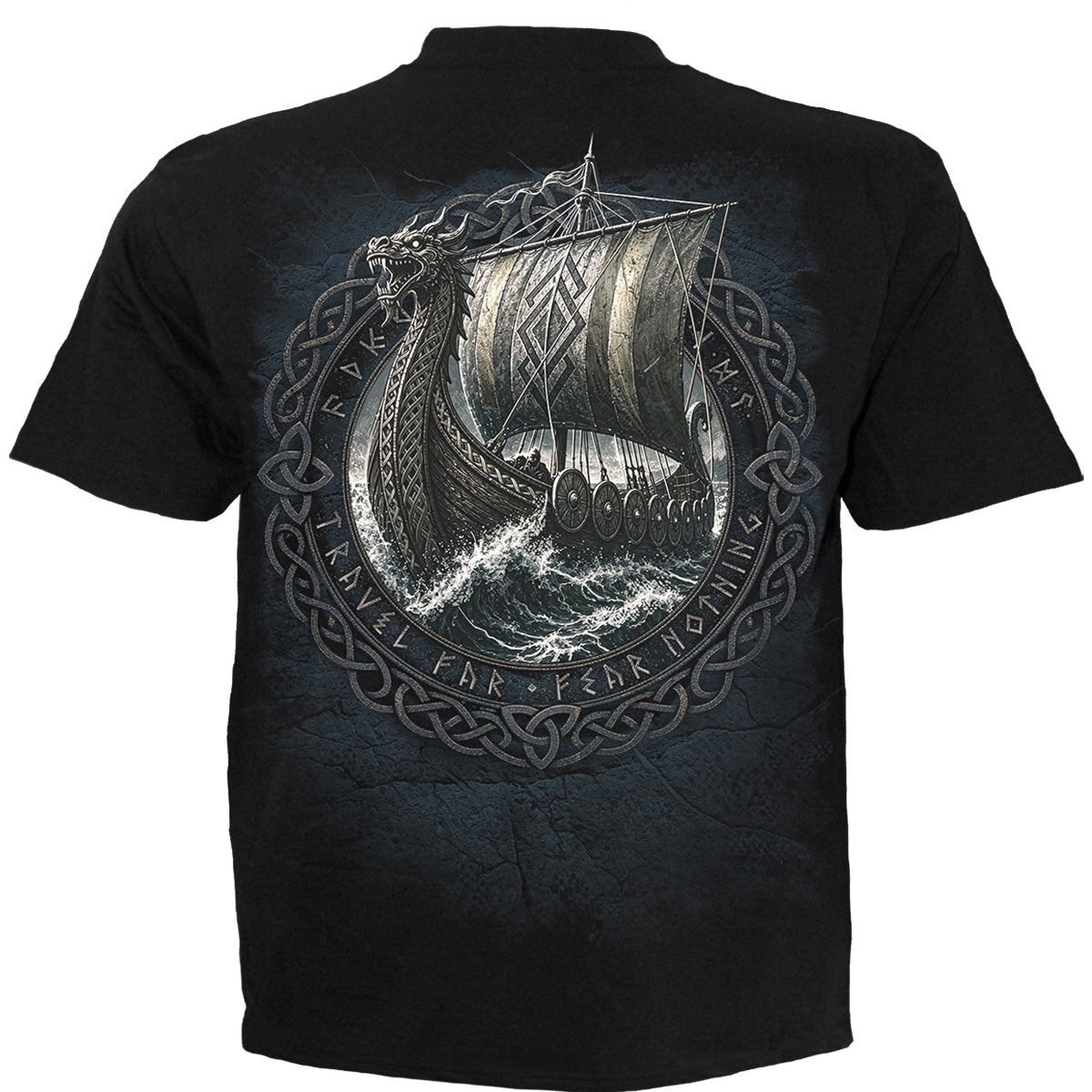 Spiral - VIKING NORSEMAN - T-Shirt Black product image 2