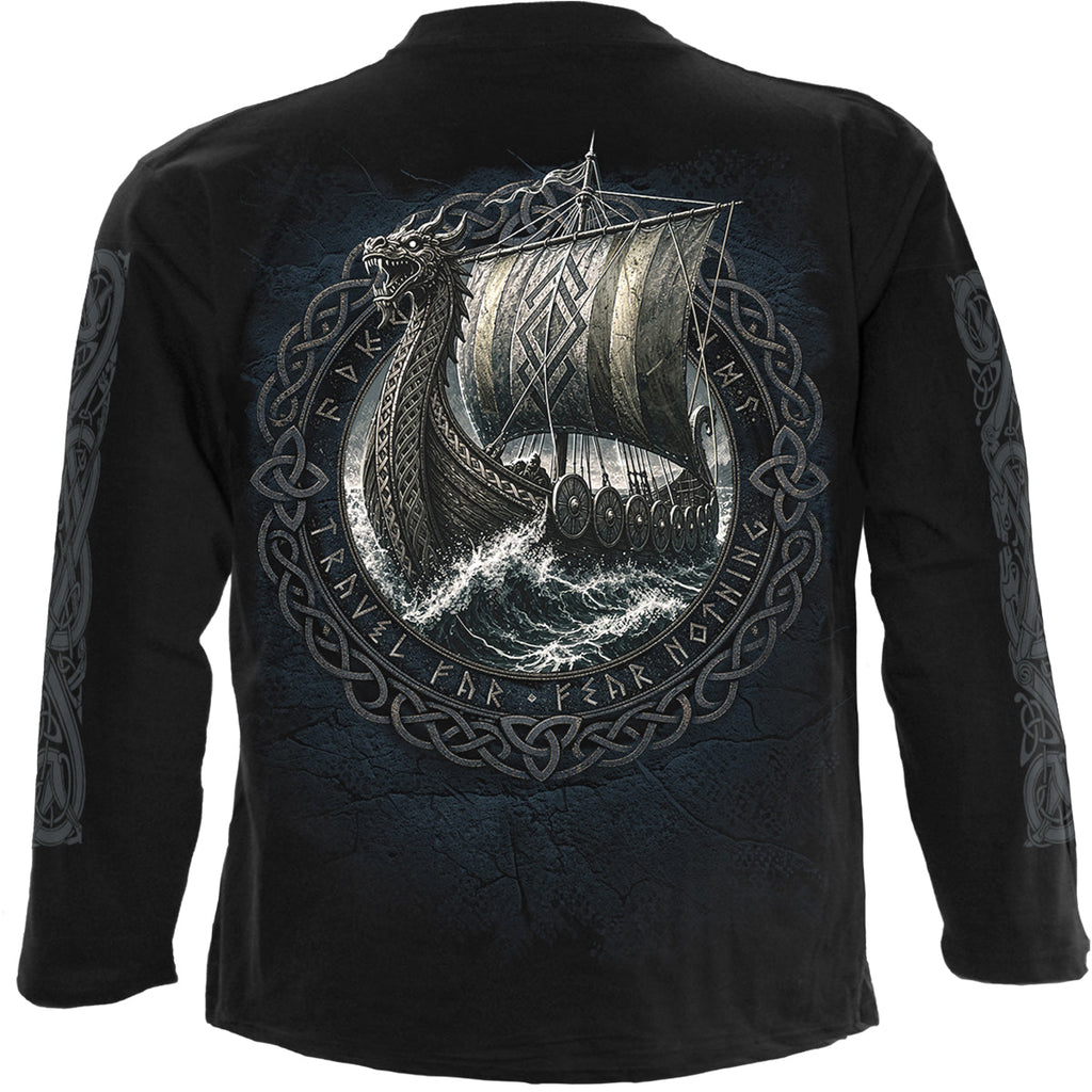 Spiral - VIKING NORSEMAN - Longsleeve T-Shirt Black product image 2