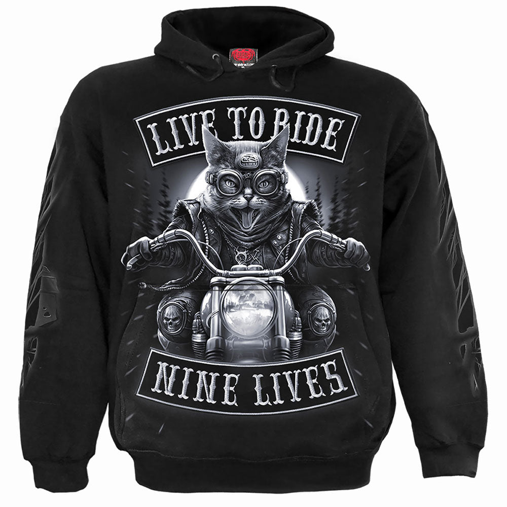 Spiral - NINE LIVES - Hoody Black product image 3