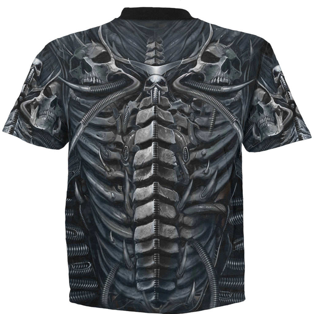 Spiral - SKULL ARMOUR - Allover T-Shirt Black product image 2