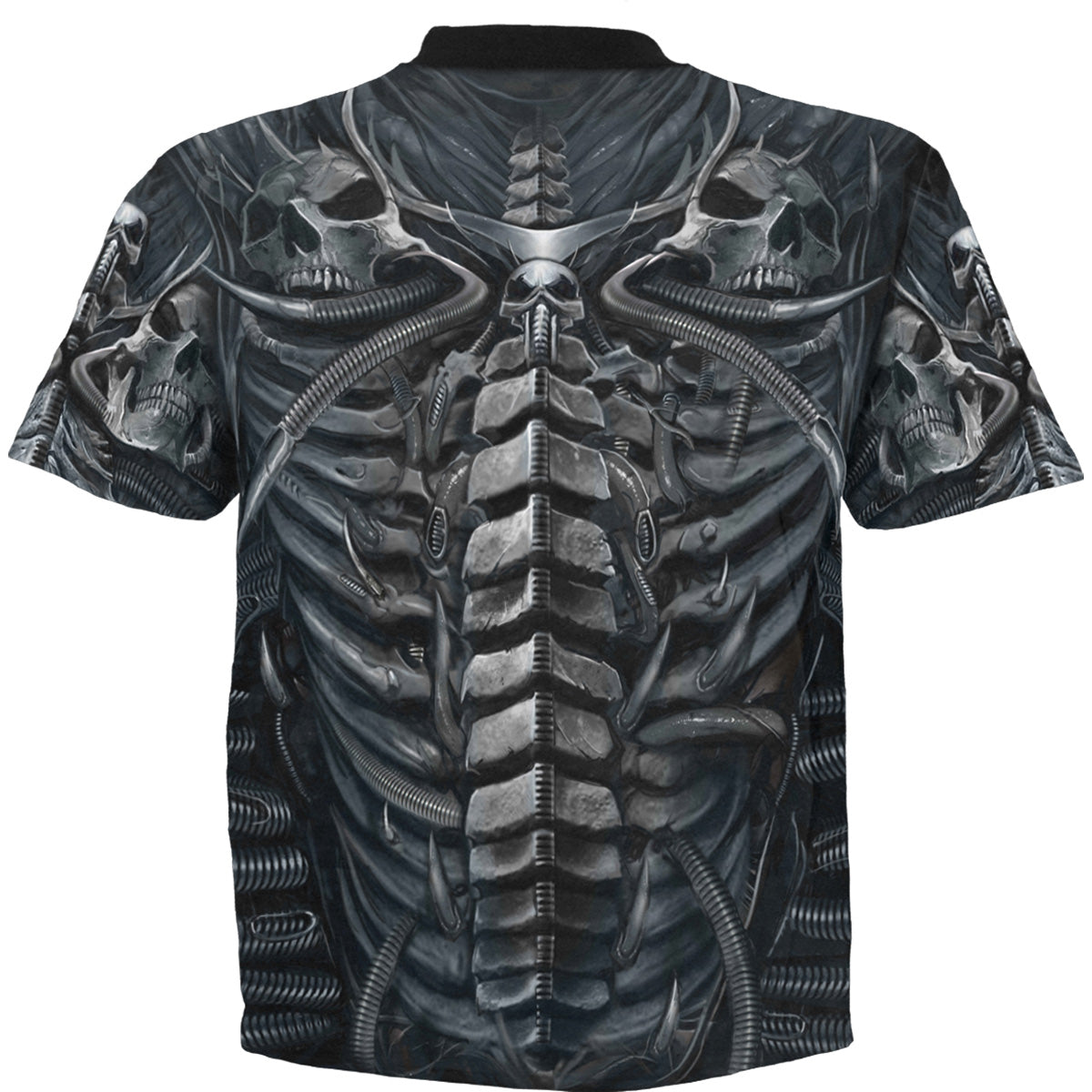 Spiral - SKULL ARMOUR - Allover T-Shirt Black product image 2