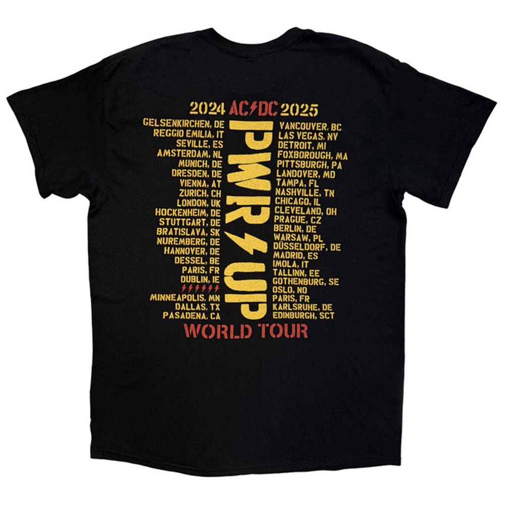 AC/DC PWR-UP Logo World Tour 2024 25 T Shirt product image 2