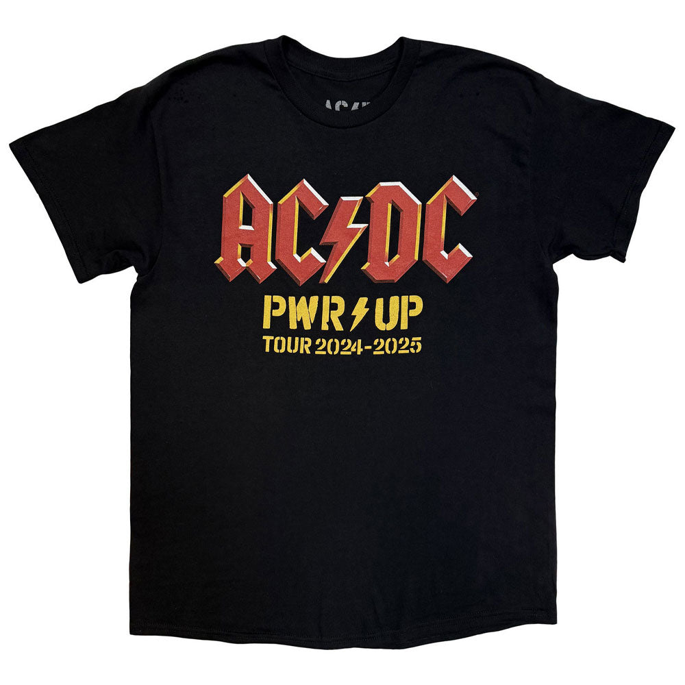 AC/DC PWR-UP Logo World Tour 2024 25 T Shirt product image 1
