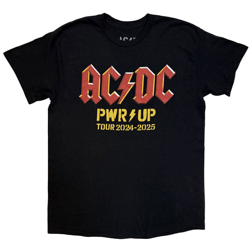 AC/DC PWR-UP Logo World Tour 2024 25 T Shirt product image 1