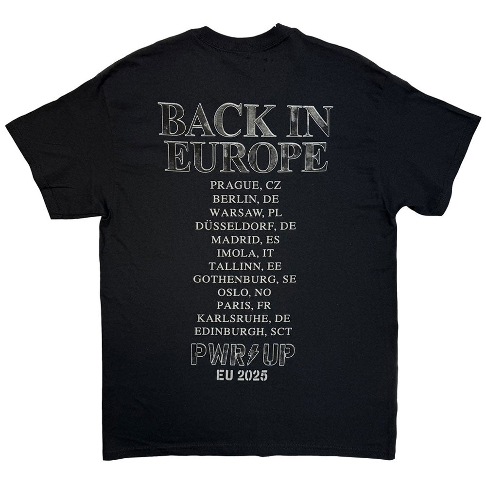 AC/DC Back In Black EU Tour 25 T Shirt product image 2