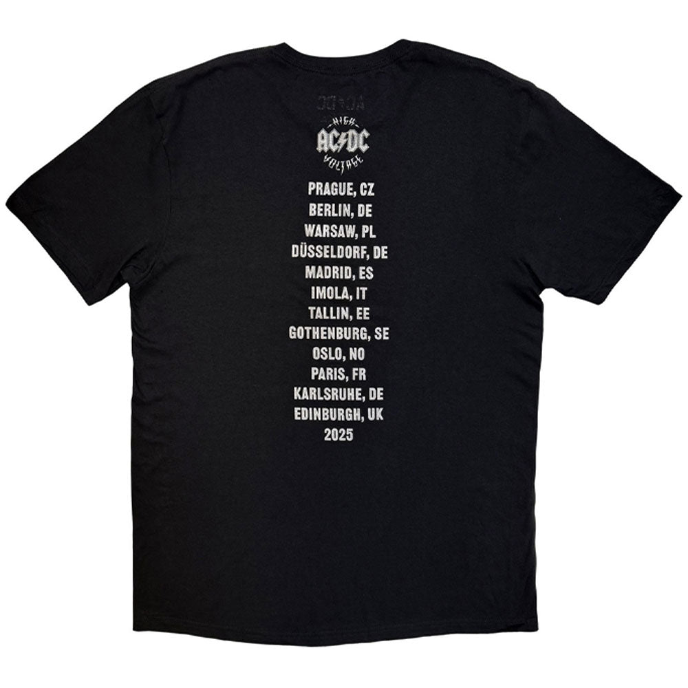 AC/DC Silver High Voltage EU Tour 25 T Shirt product image 2