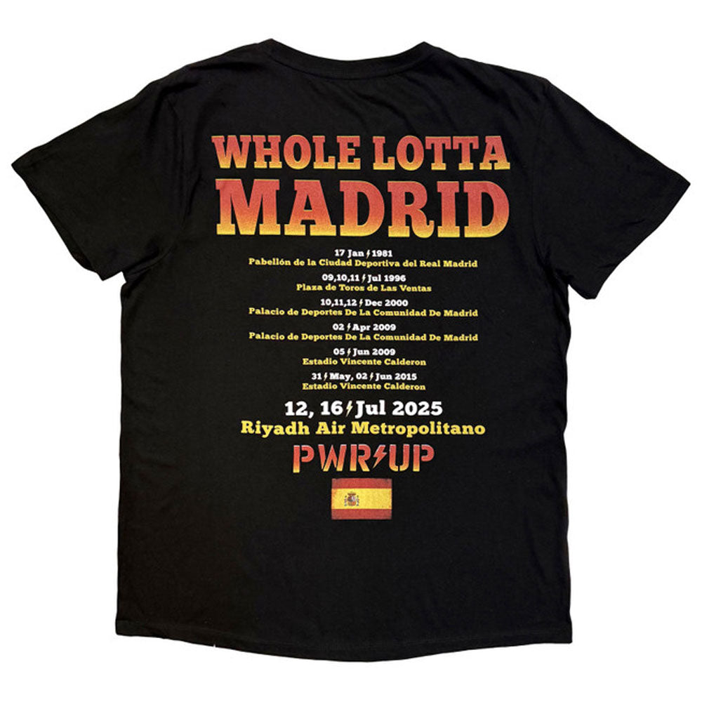 AC/DC Whole Lotta Madrid EU Tour 25 T Shirt product image 2