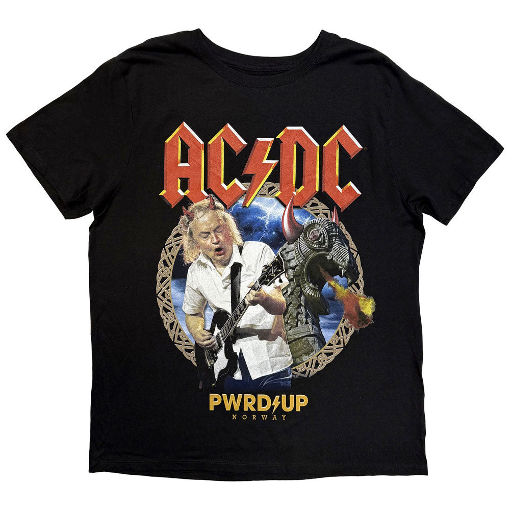 AC/DC PWR'D-UP Norway EU Tour 25 T Shirt product image 1