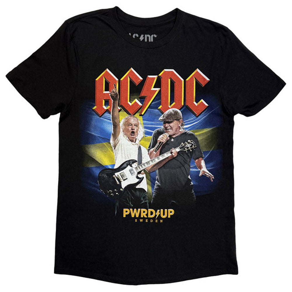 AC/DC PWR'D-UP Sweden EU Tour 25 T Shirt product image 1