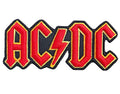 AC/DC Patch Cut Out 3D Band Logo new Official