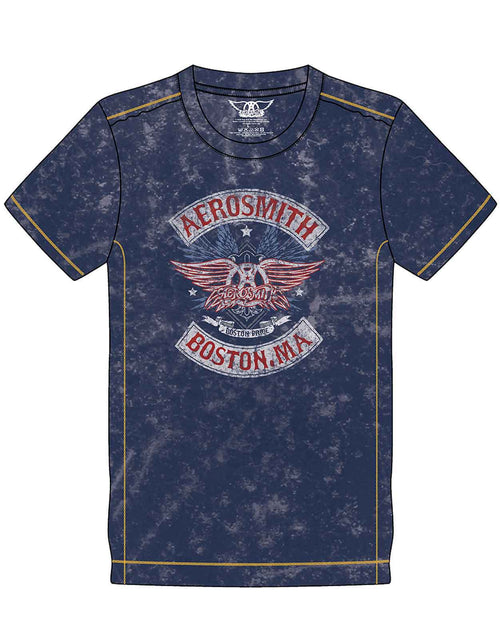 Aerosmith Boston Pride Snow Wash T Shirt product image 1
