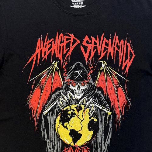 Avenged Sevenfold End Of The World Tour T Shirt product image 2