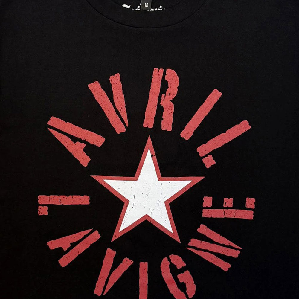Avril Lavigne Stencil Logo Crop Top product image 2