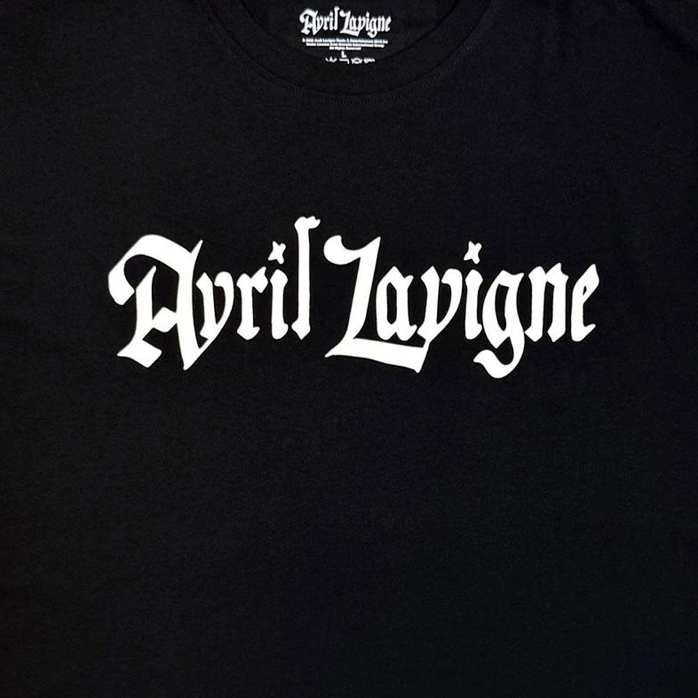 Avril Lavigne Logo Mono T Shirt product image 2