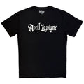 Avril Lavigne Logo Mono T Shirt product image 1