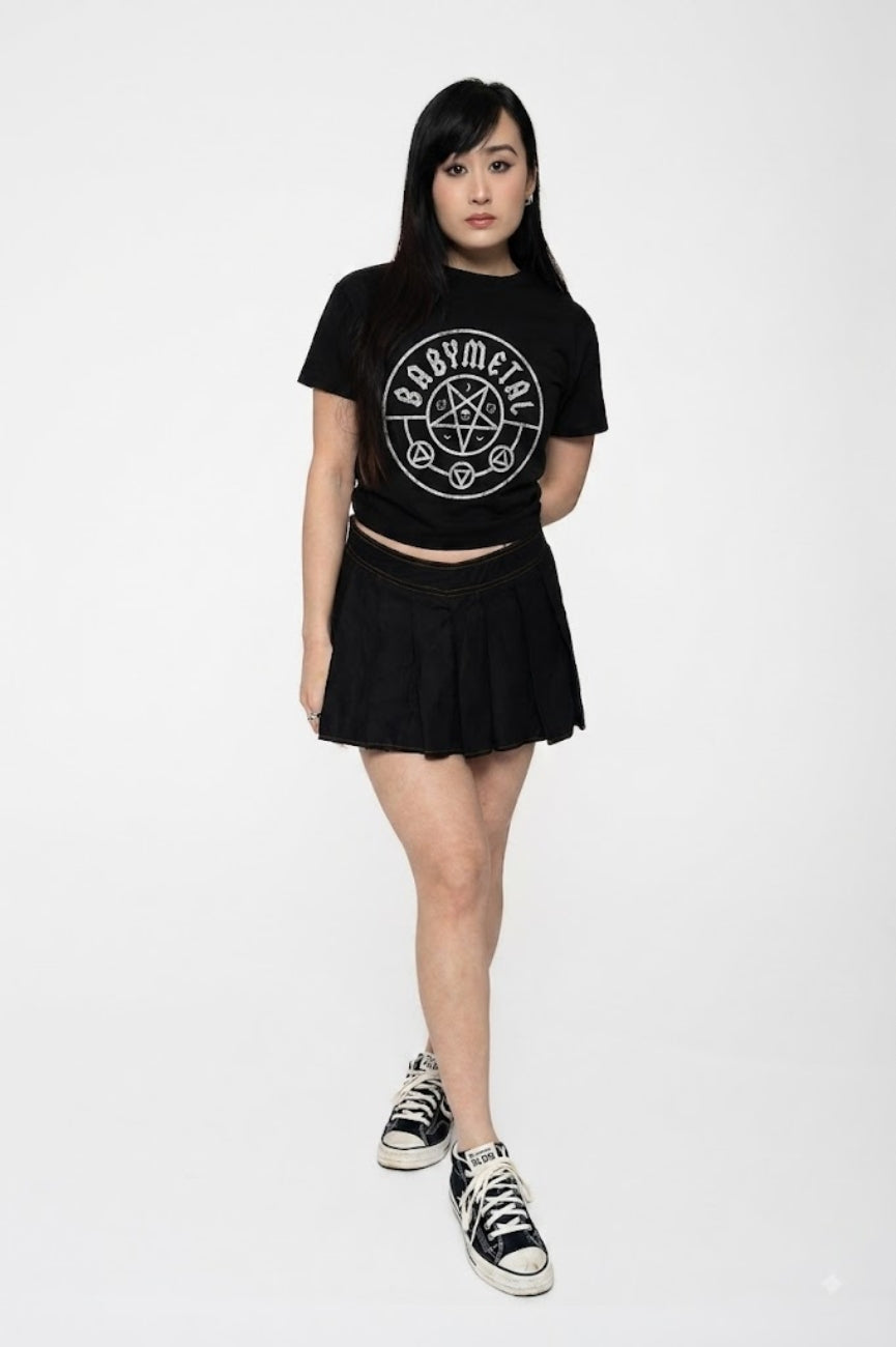 Babymetal Pentagram Band Logo Crop Top product image 2