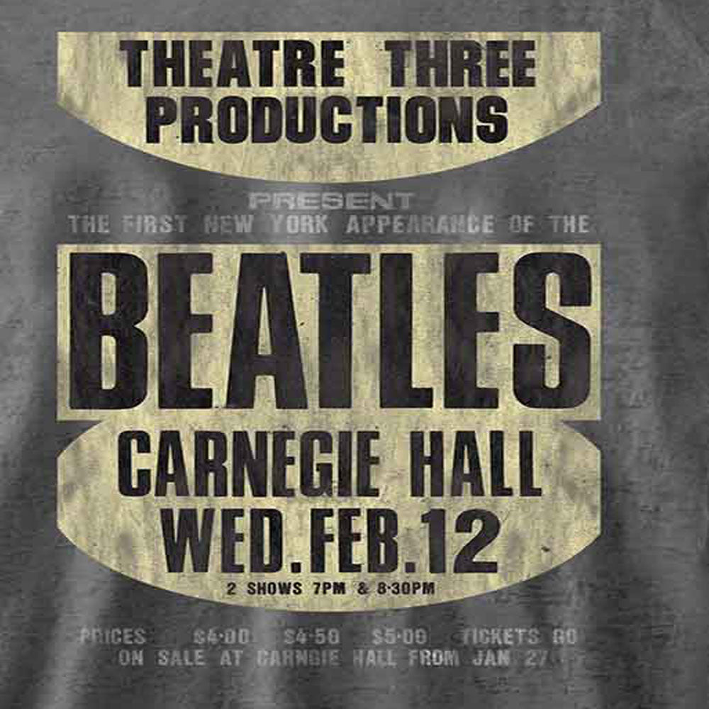 The Beatles Carnegie Hall Burnout T Shirt product image 2