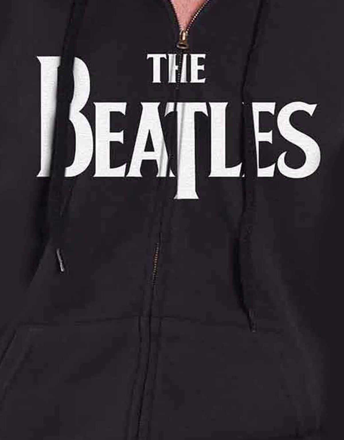 The Beatles Drop T Logo Zipped Hoodie product image 3
