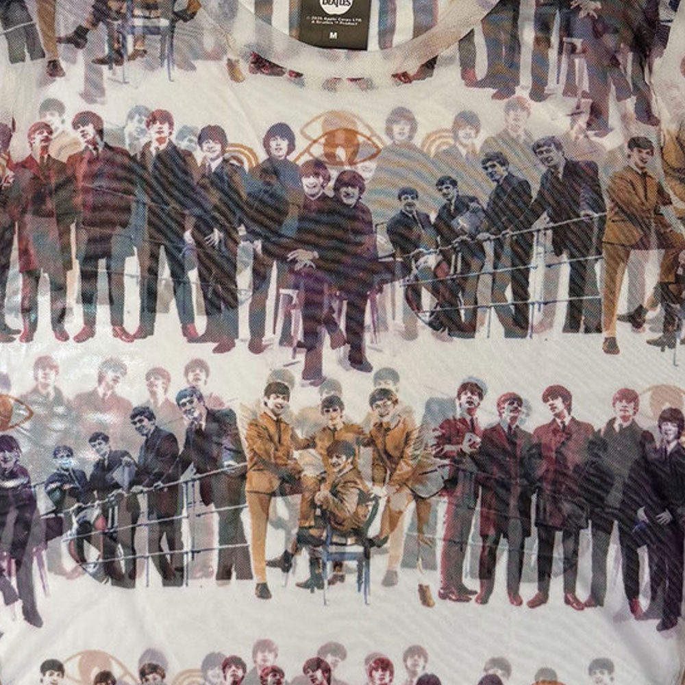 The Beatles Anthology Colours Repeat Mesh Crop Top product image 2