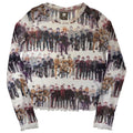 The Beatles Anthology Colours Repeat Mesh Crop Top product image 1
