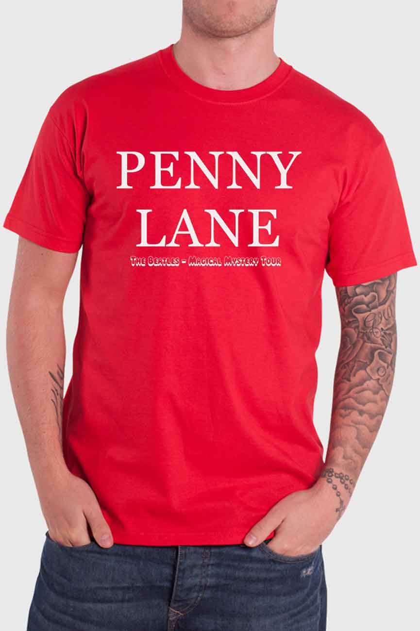 The Beatles Penny Lane text Tee product image 2
