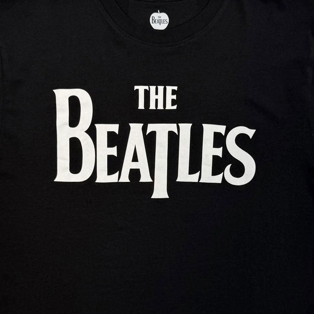 The Beatles Drop T Band Logo Mono T Shirt product image 2