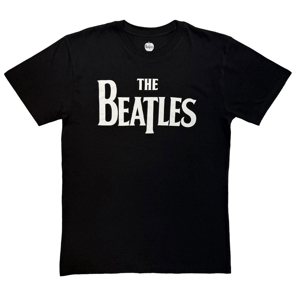 The Beatles Drop T Band Logo Mono T Shirt product image 1