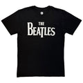 The Beatles Drop T Band Logo Mono T Shirt product image 1
