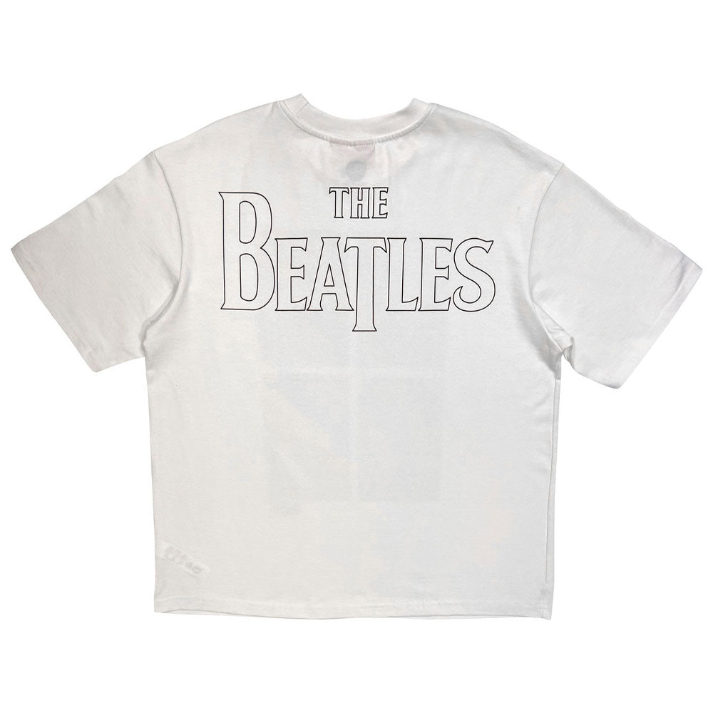 The Beatles Four Portrait Wash Rock Off Unplugged T Shirt product image 2