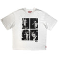 The Beatles Four Portrait Wash Rock Off Unplugged T Shirt product image 1