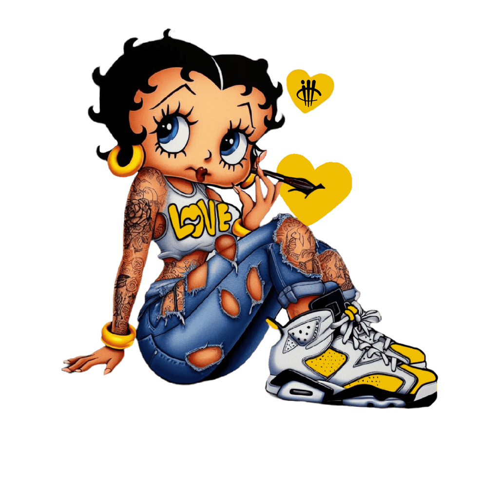 Air Jordan 6 Yellow Ochre | illcurrency White T-Shirt (love) product image 1