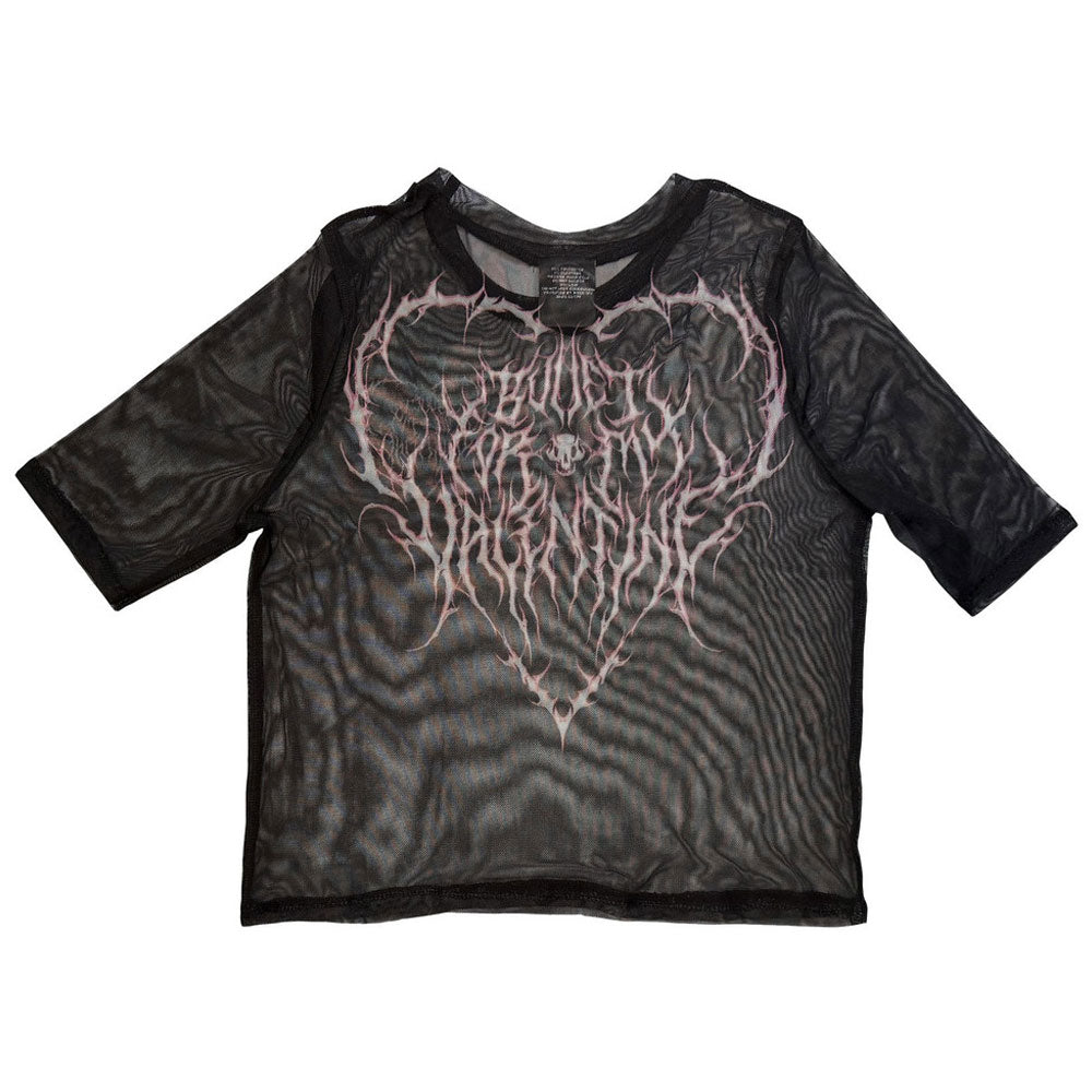 Bullet For My Valentine Deathcore Mesh Crop Top product image 2
