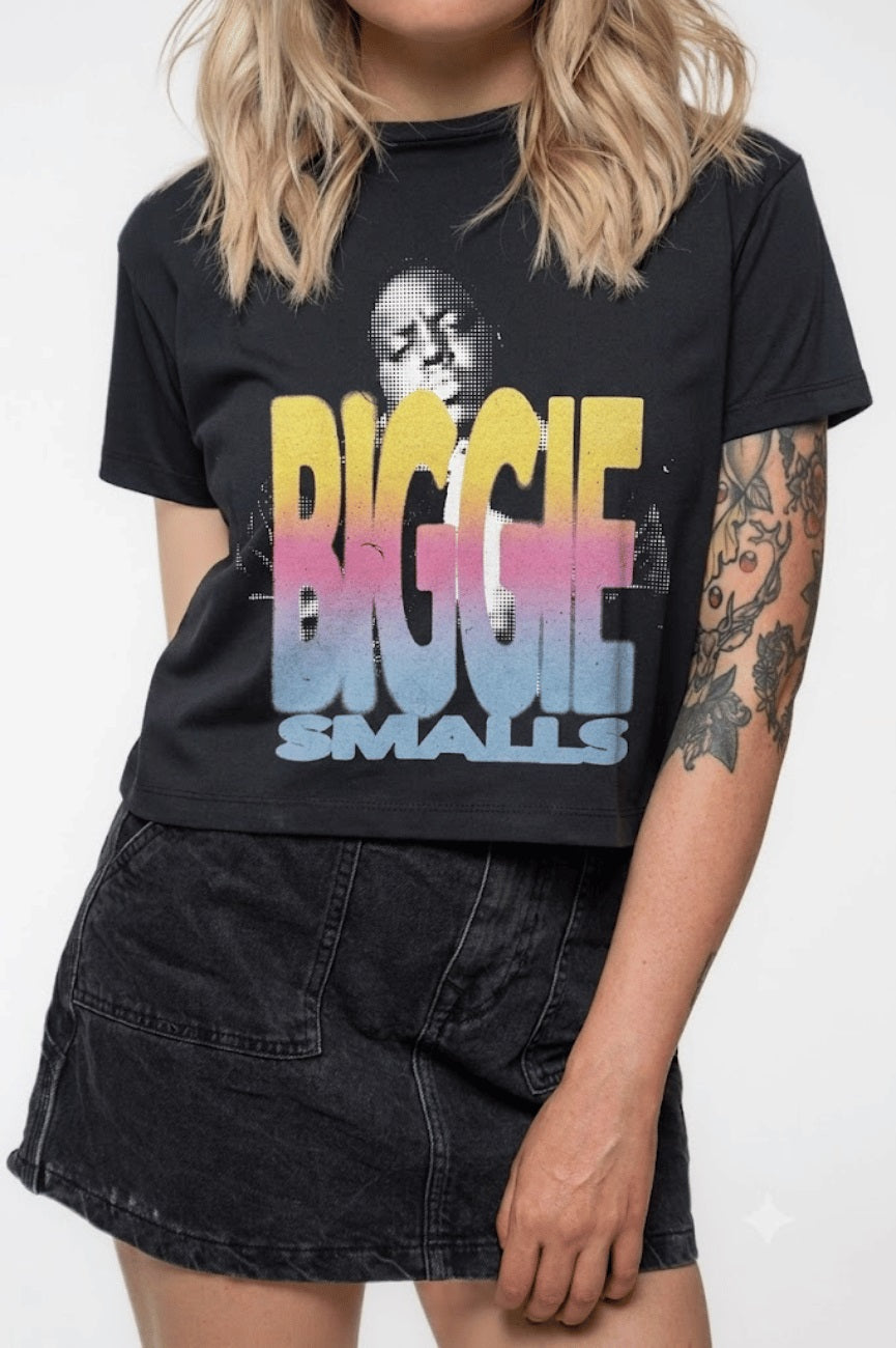 Biggie Smalls Halftone Crop Top product image 3