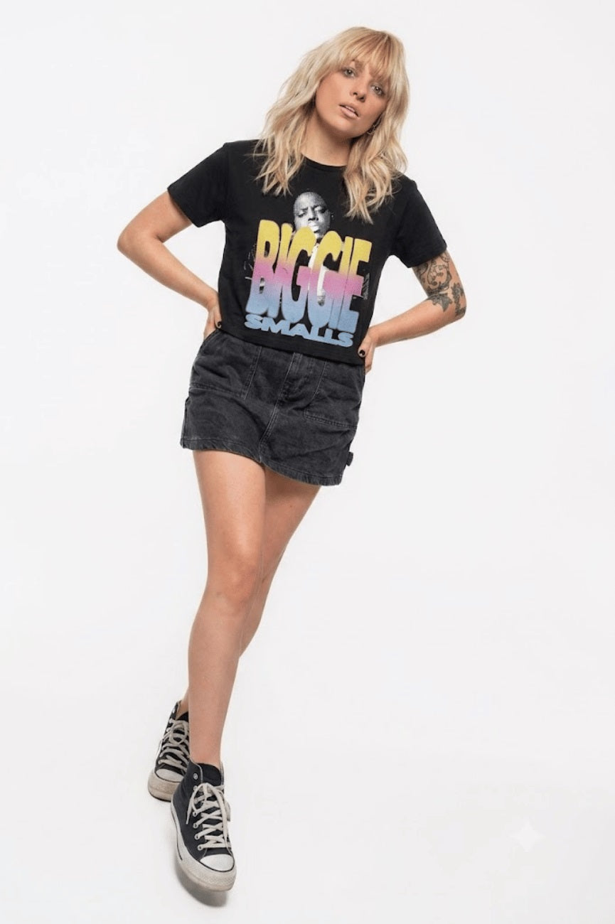 Biggie Smalls Halftone Crop Top product image 2