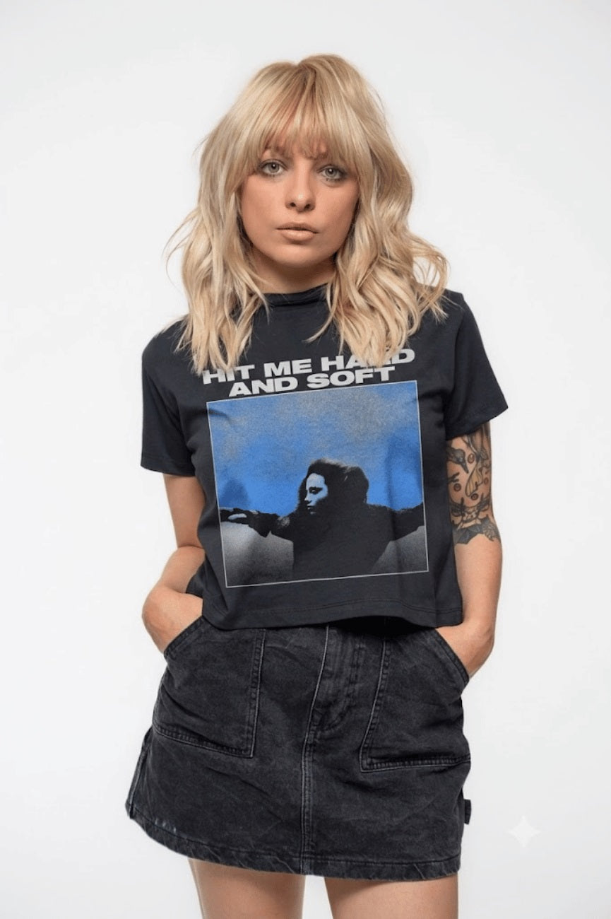 Billie Eilish HMHAS Tracklist Crop Top product image 1