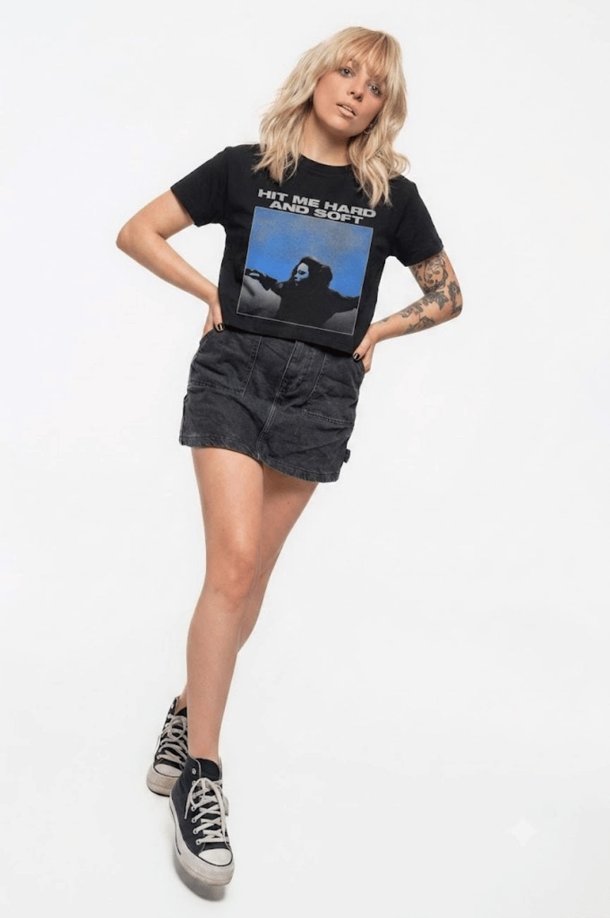 Billie Eilish HMHAS Tracklist Crop Top product image 5