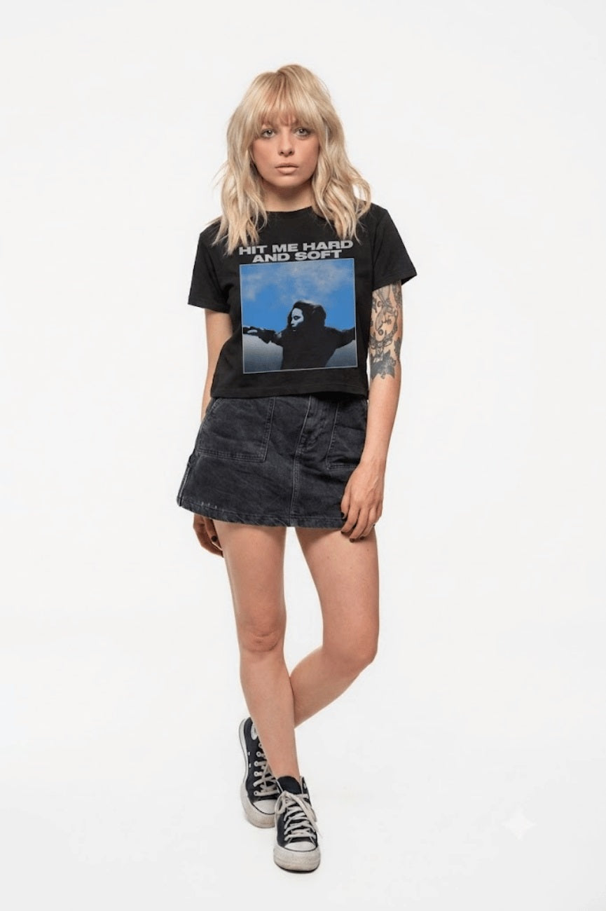 Billie Eilish HMHAS Tracklist Crop Top product image 2