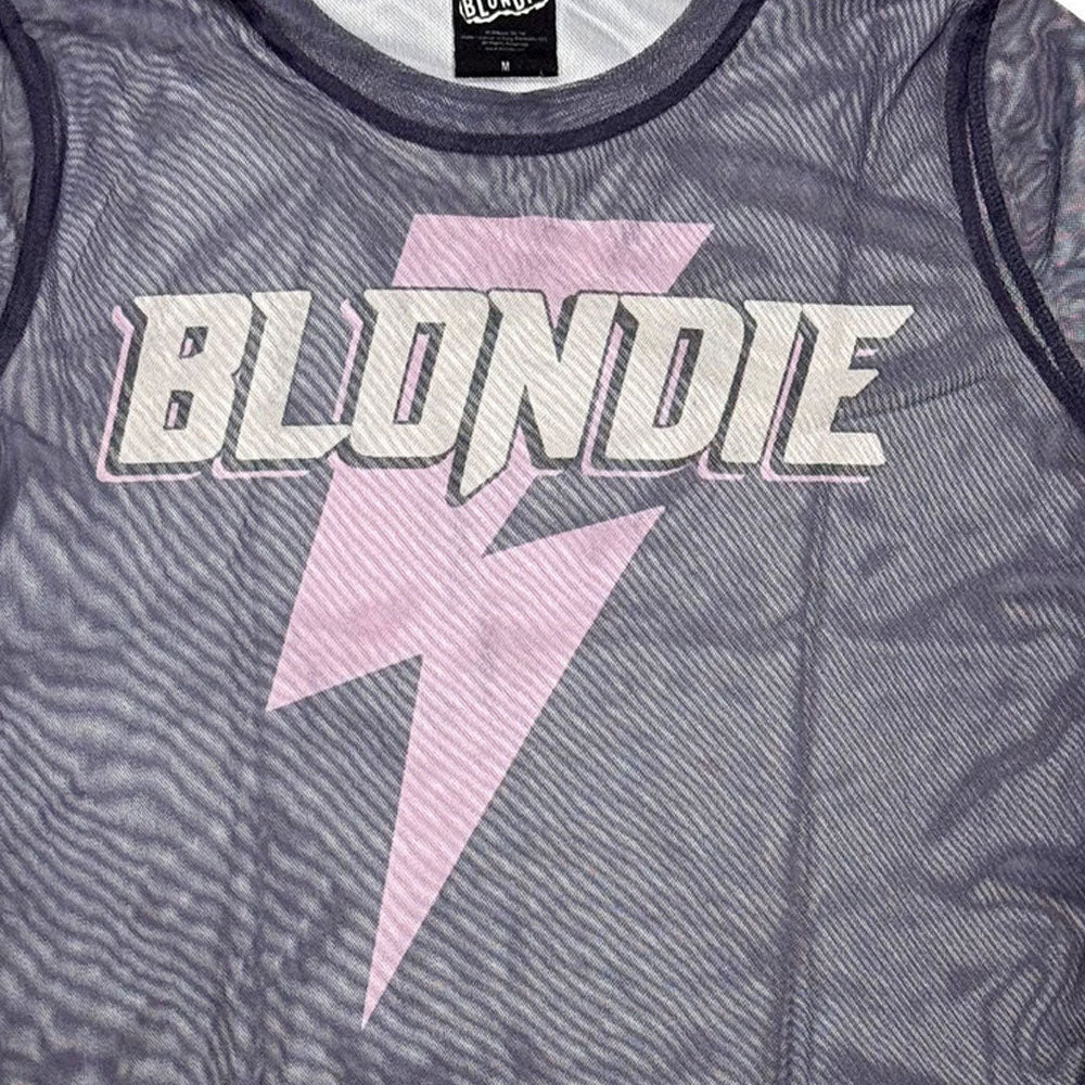 Blondie Lightning Strike Mesh Crop Top product image 2