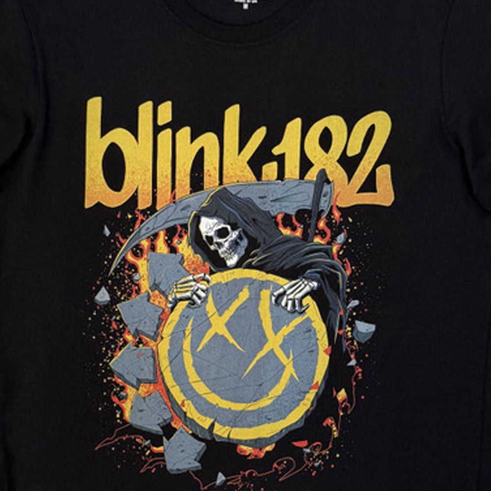 Blink-182 Reaper Smile Band Logo T Shirt product image 2