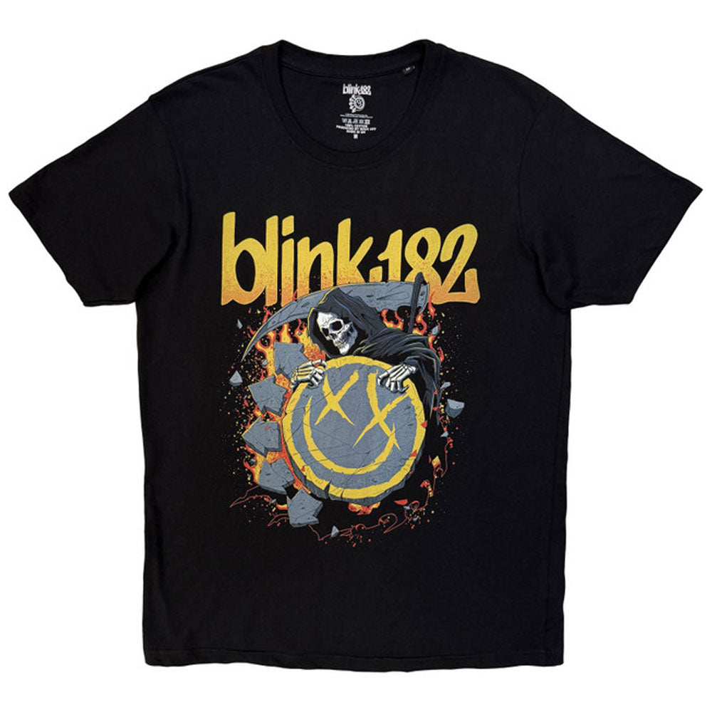 Blink-182 Reaper Smile Band Logo T Shirt product image 1