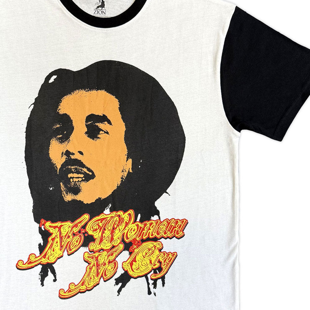 Bob Marley No Woman No Cry Raglan T Shirt product image 2