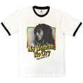 Bob Marley No Woman No Cry Ringer T Shirt product image 1