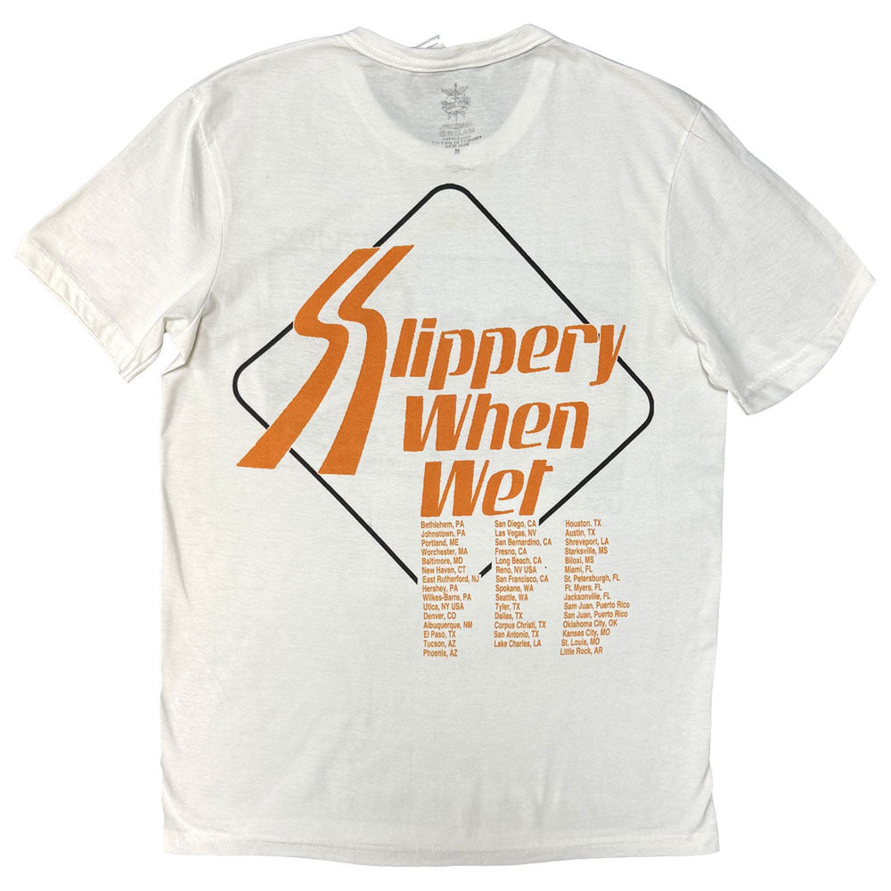 Bon Jovi Slippery When Wet Tour USA 86 T Shirt product image 2