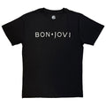Bon Jovi Band Logo Mono T Shirt product image 1