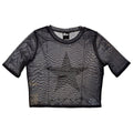 David Bowie Blackstar Mesh Crop Top product image 1