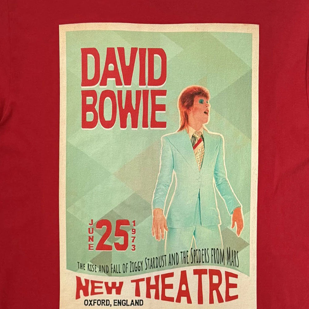 David Bowie Live In Oxford T Shirt product image 2