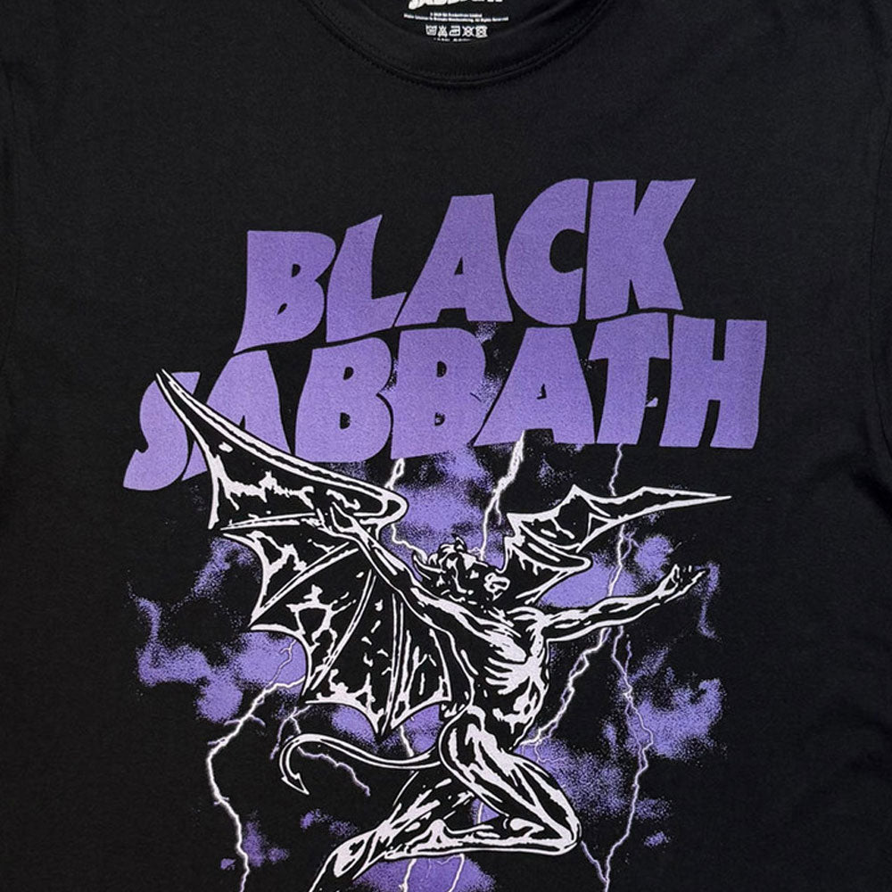 Black Sabbath Henry Lightning Purple T Shirt product image 2