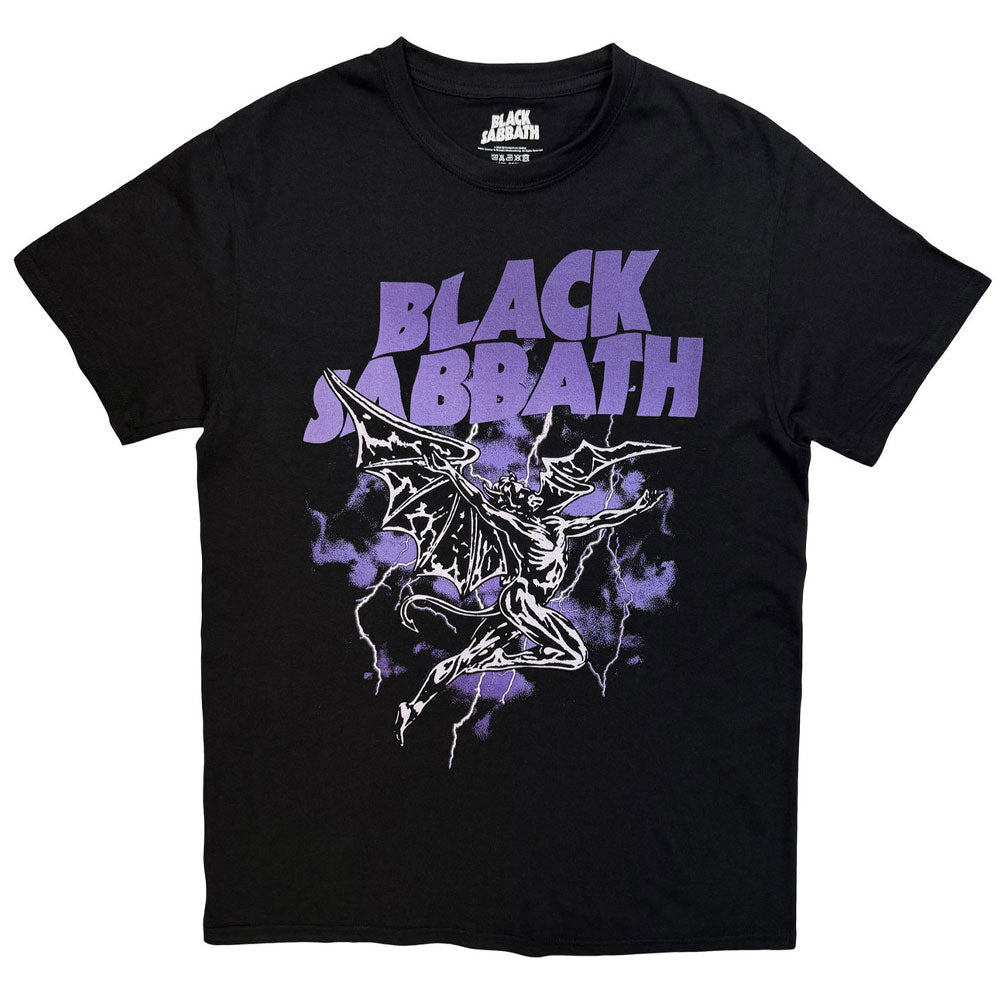 Black Sabbath Henry Lightning Purple T Shirt product image 1